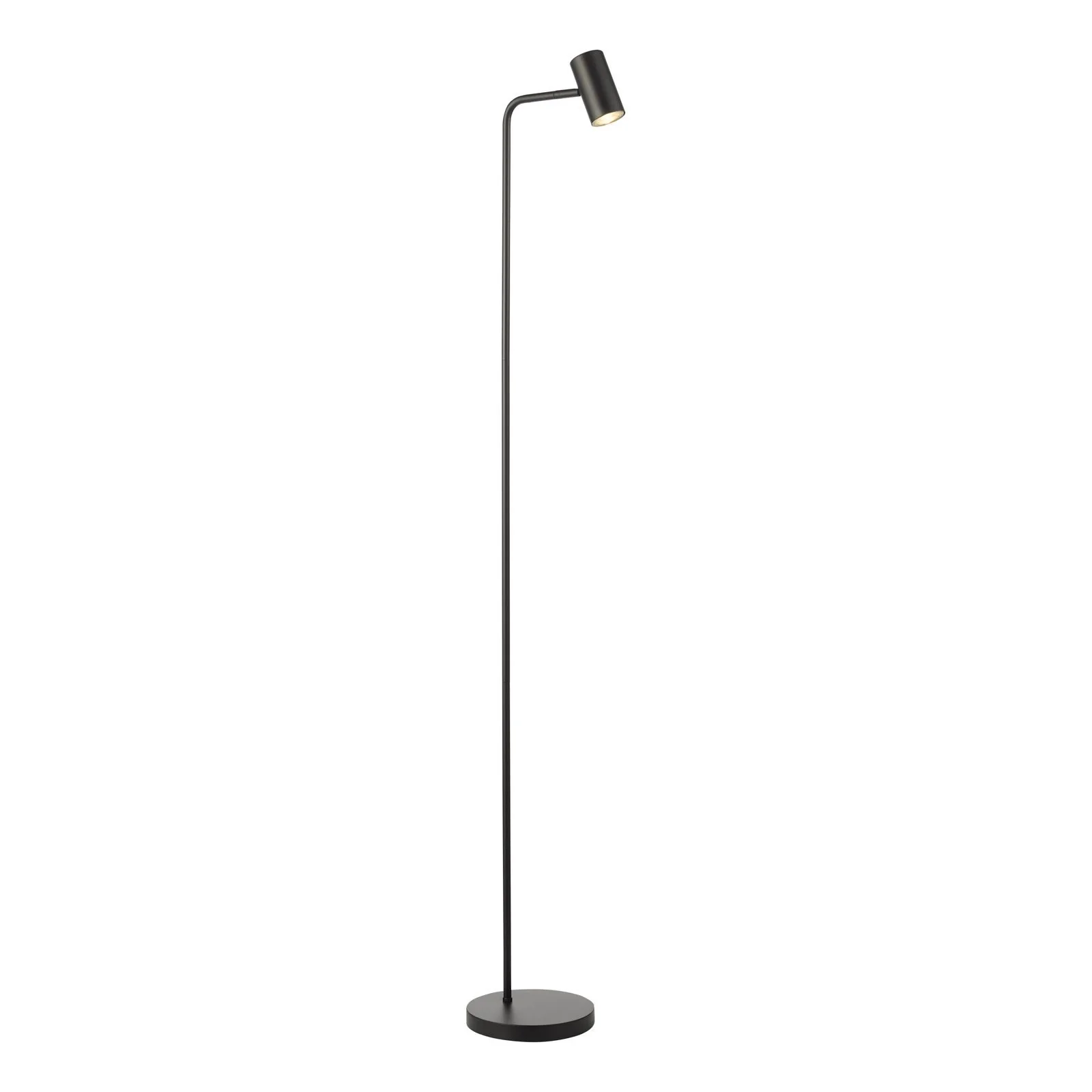 Thierry Task Floor Lamp- Matt Black/ Matt Taupe Finishes