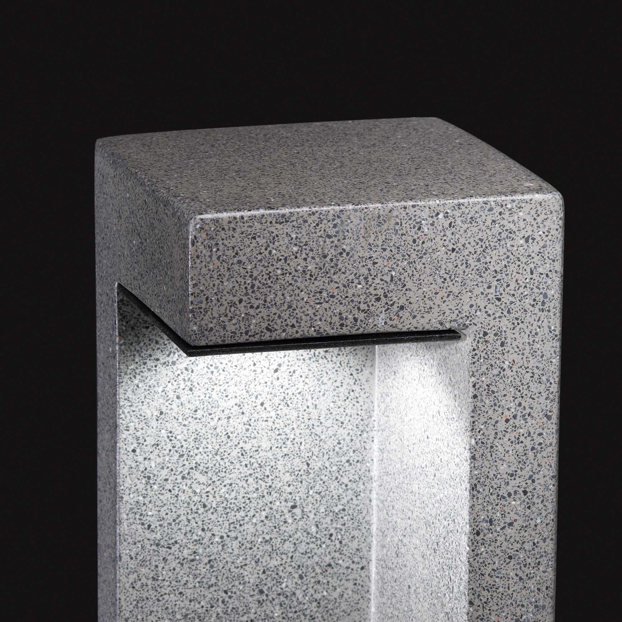 Titano Bollard Post Light - Granite Finish - Image 5