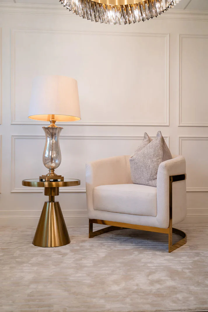 Toro Sofa Chair Gold - Finish