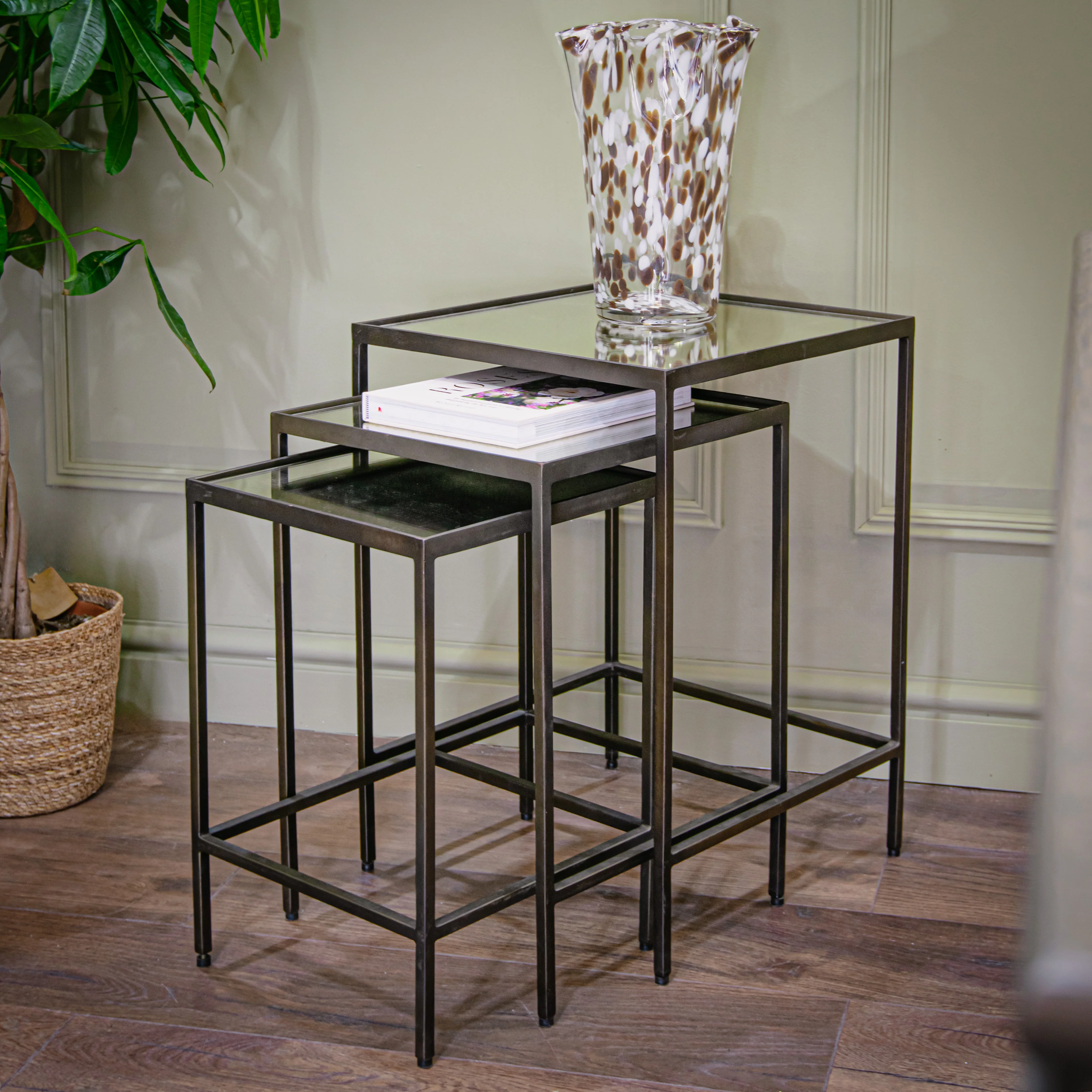 Totaro Nest of Tables - Burnt Bronze - Image 2