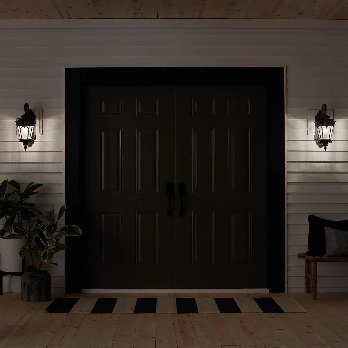 Tournai Wall Lantern Londonderry Finish - Various Sizes - Image 6