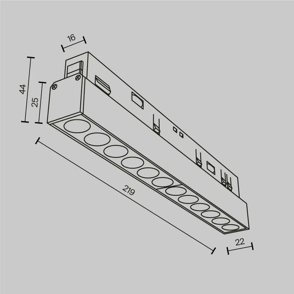 Track Lighting Points Magnetic track system Exility - Image 38