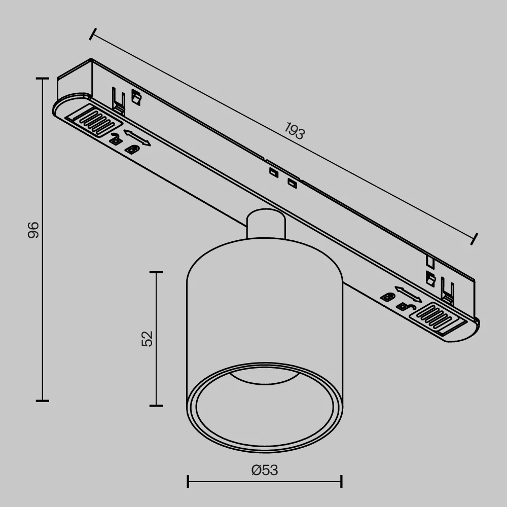 Track luminaire Alfa S Exility 2700-6000K 7W 50° Dim Smart - Image 24