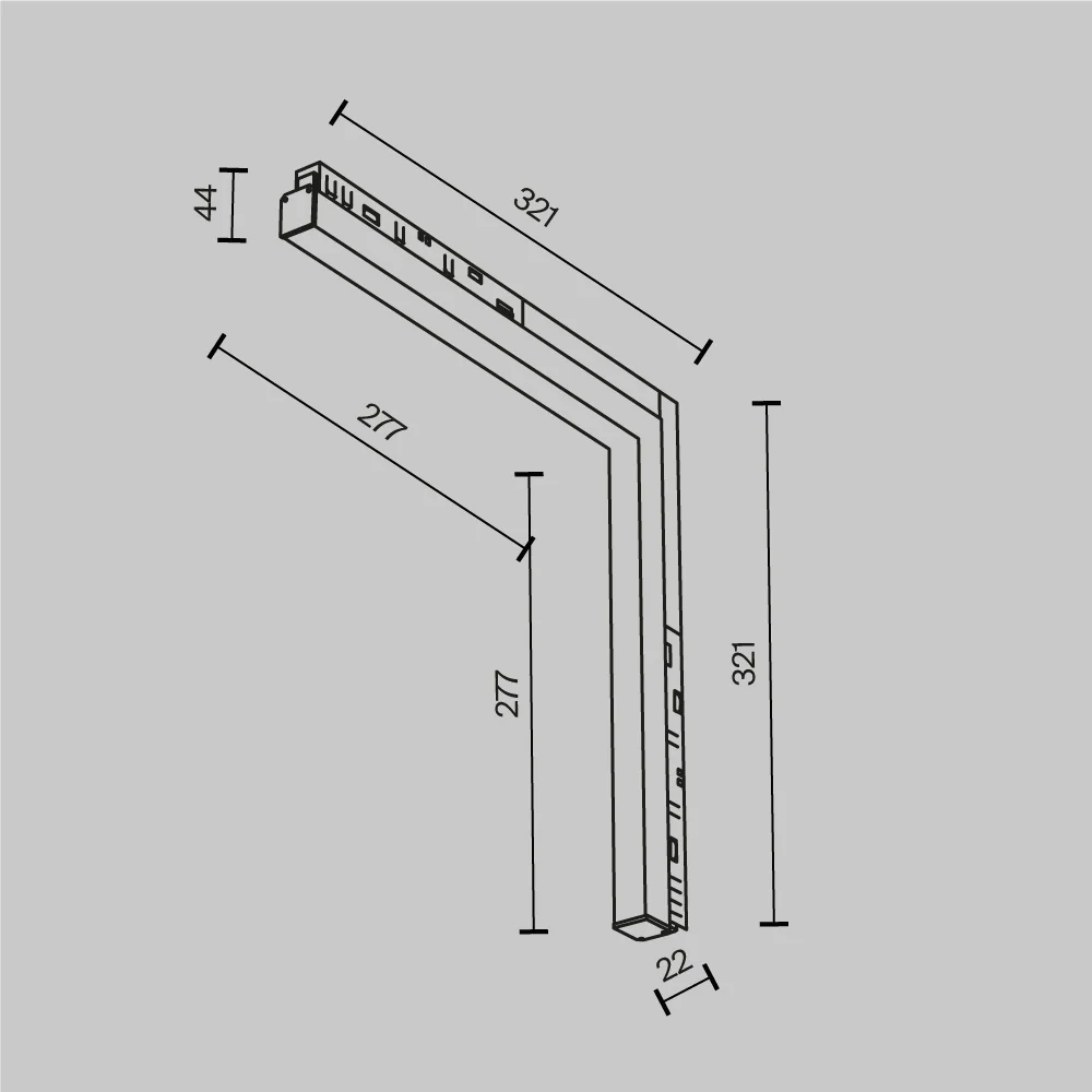 Track luminaire Basis Exility 24W 120° - Image 23