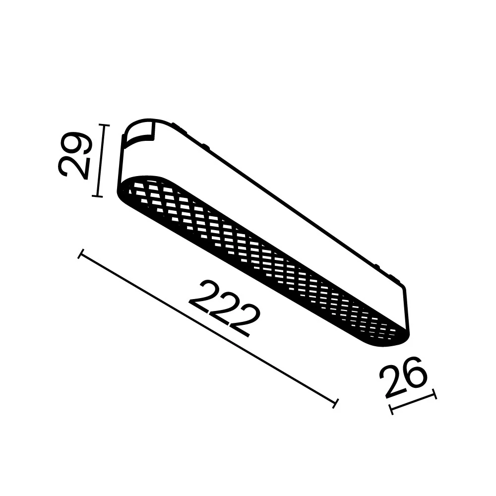 Track luminaire Basis Grid Radity 60° - Image 7