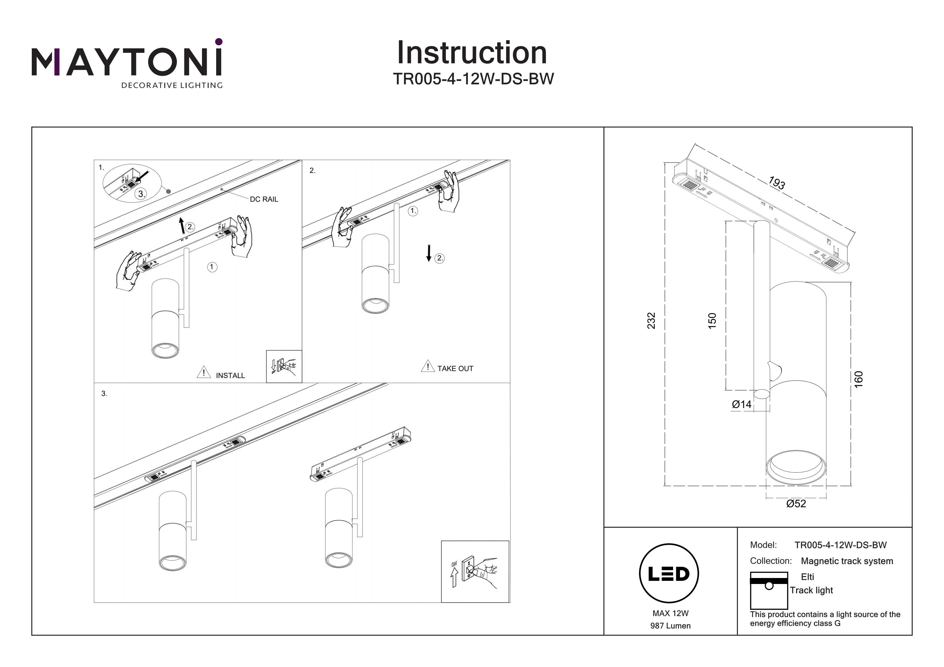 Track luminaire Elti Exility 2700K-6000K Dim Smart - Image 30