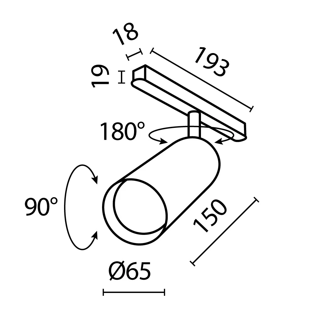 Track luminaire Focus Led Exility 2700-6000K Dim Smart - Image 39