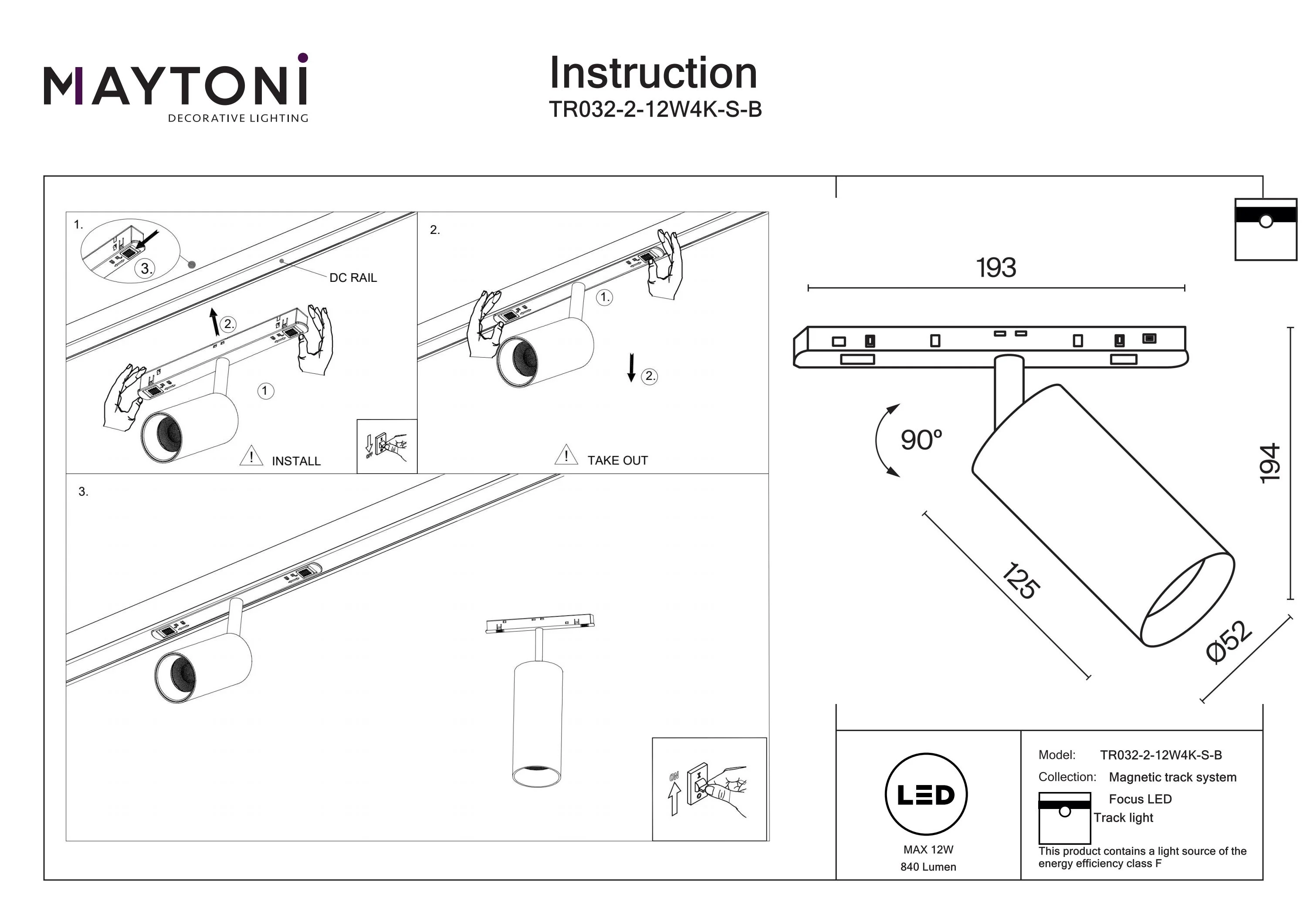 Track luminaire Focus Led Exility - Image 35