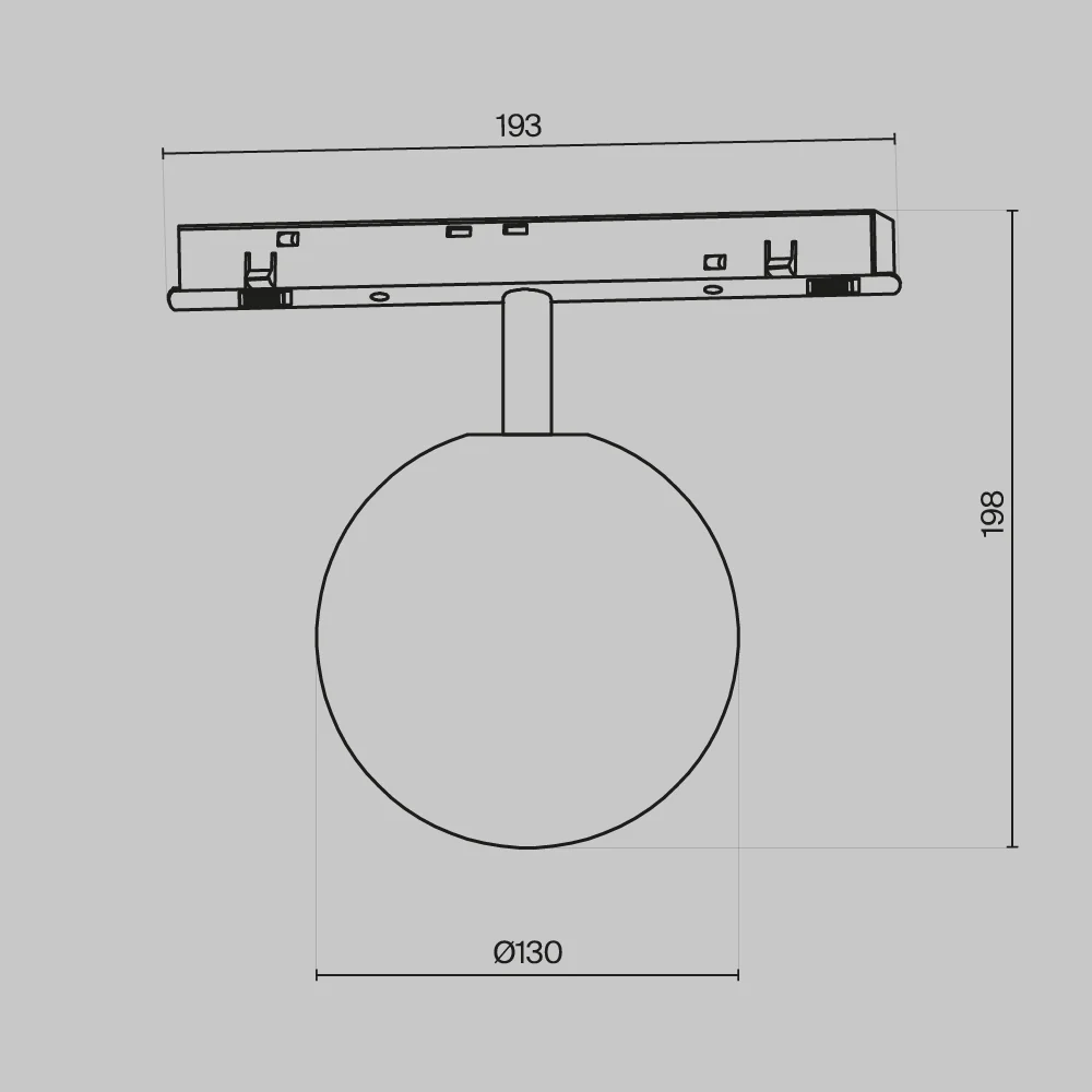 Track luminaire Luna Exility 5W 360° - Image 33