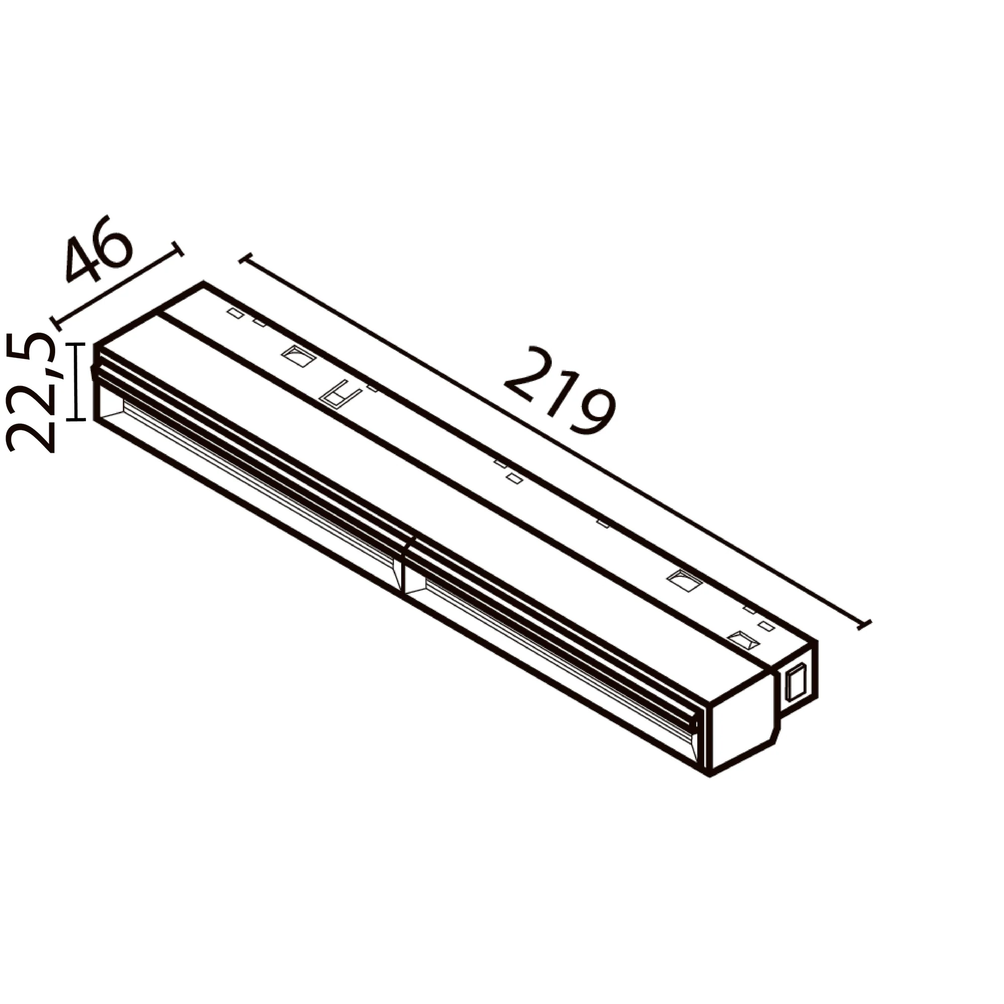 Track luminaire Parete Exility 3000K 120° - Image 18