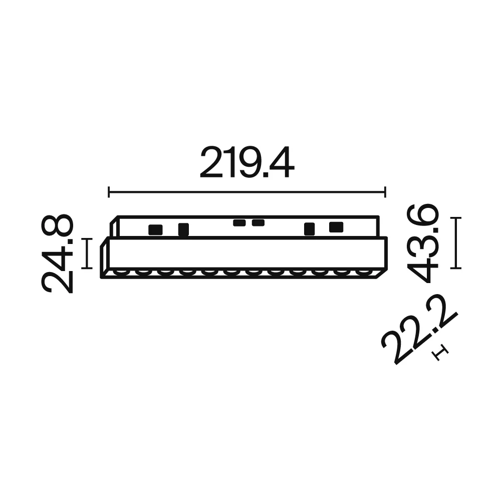 Track luminaire Points Exility 2700-6000K 36° Dim Dali1 - Image 6