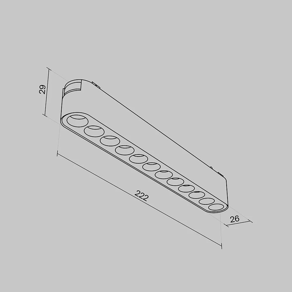 Track luminaire Points Radity 36° - Image 5