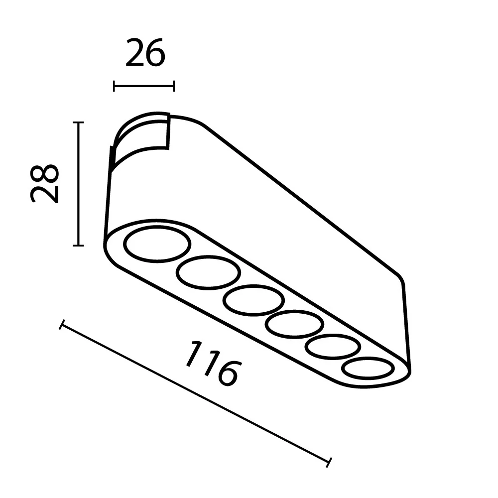 Track luminaire Points Radity 36° - Image 52