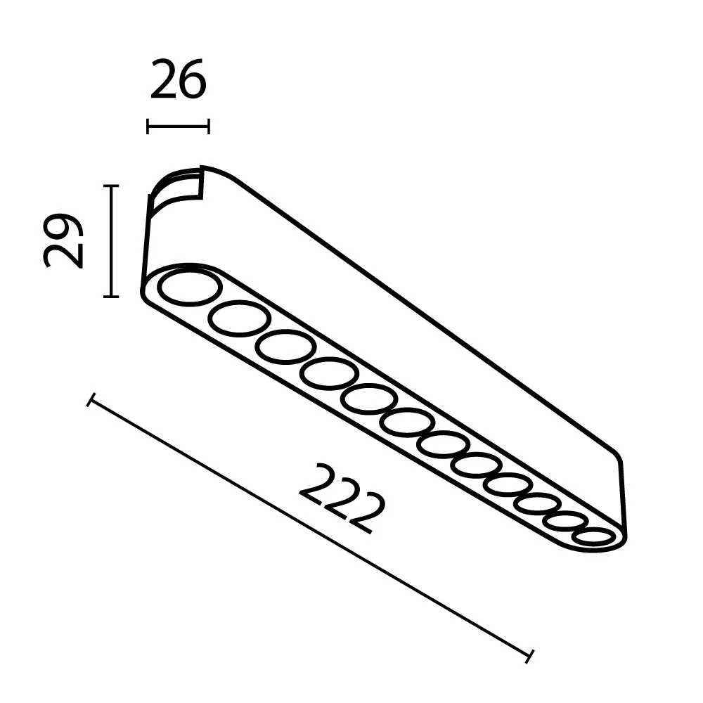 Track luminaire Points Radity 36° - Image 70