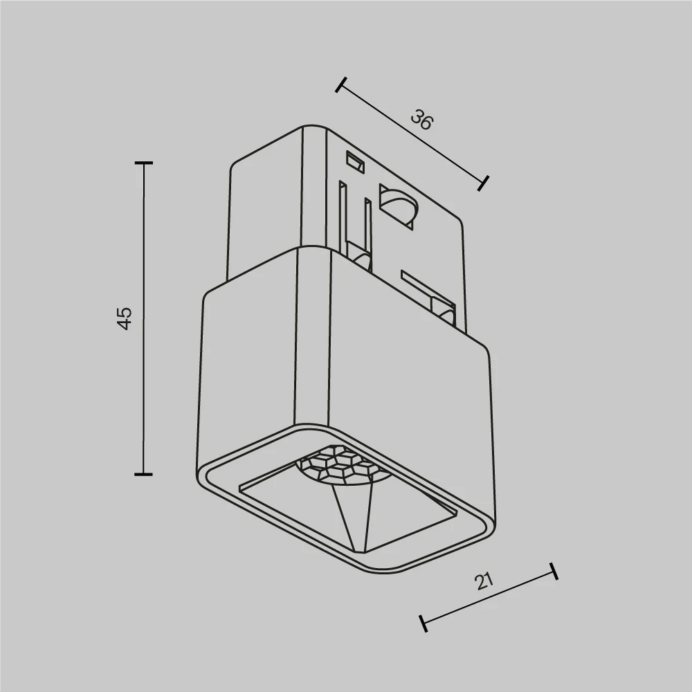 Track luminaire Points S Exility 2W 24° - Image 7