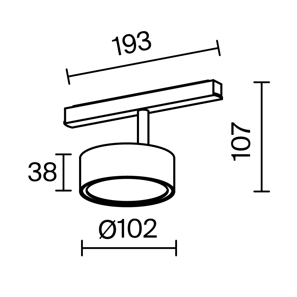Track luminaire Rado Exility 18W 120° - Image 15