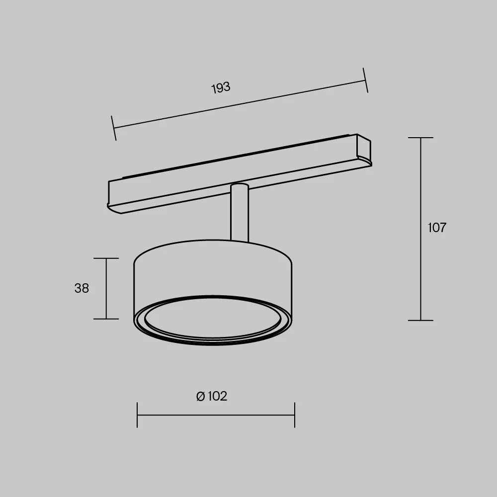 Track luminaire Rado Exility 2700-6000K 18W 120° Dim Smart - Image 13