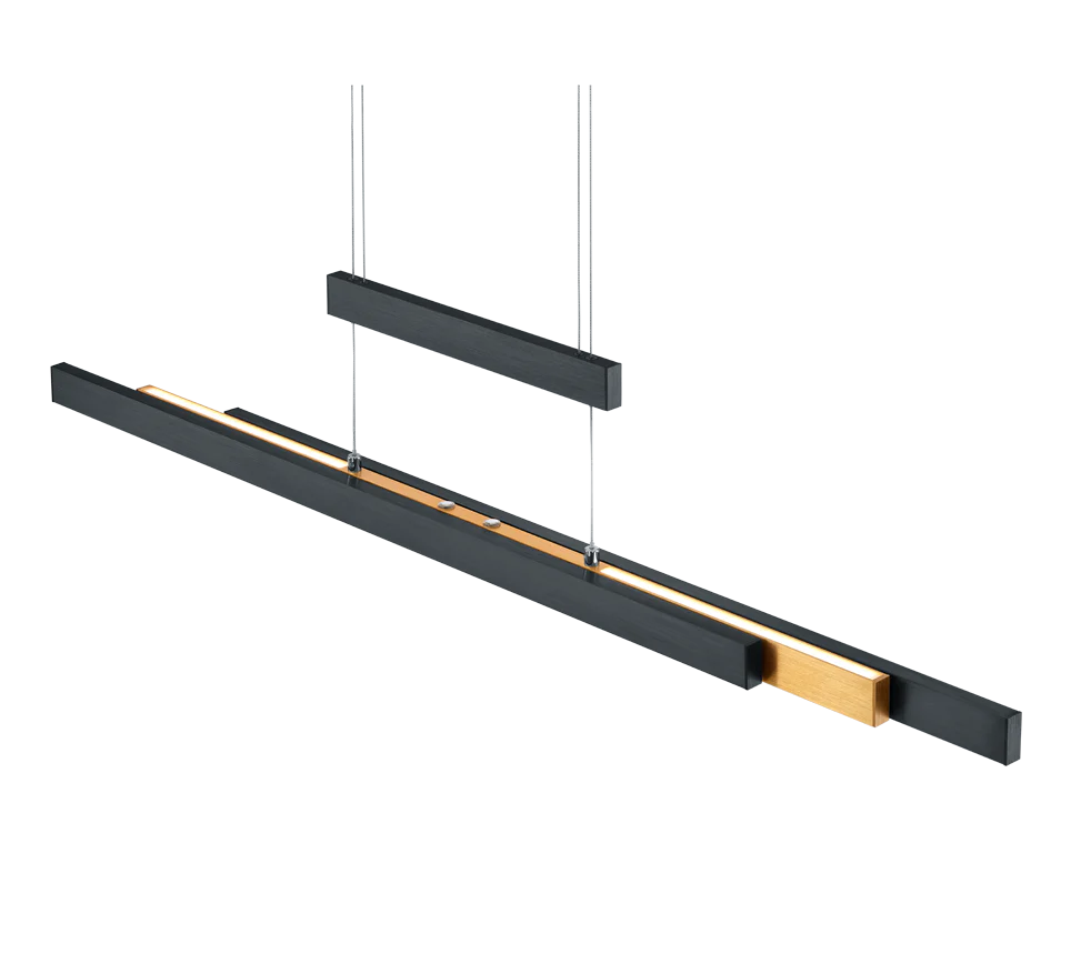 Trajan Extendable LED Linear Pendant - Various Colours - Image 17
