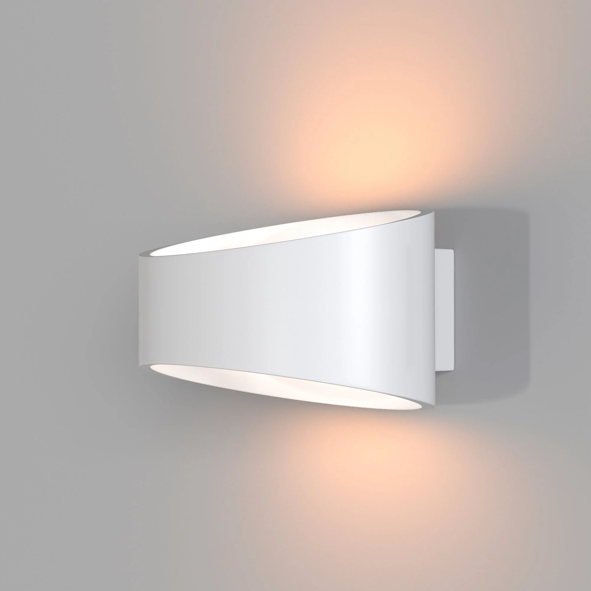 Trame Indoor LED Wall Light  - Black/White Finish - Image 8