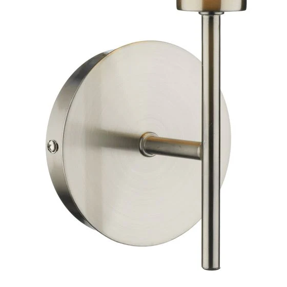 Tuscan Single Wall Bracket Base Only Satin Chrome - Promotional Offer