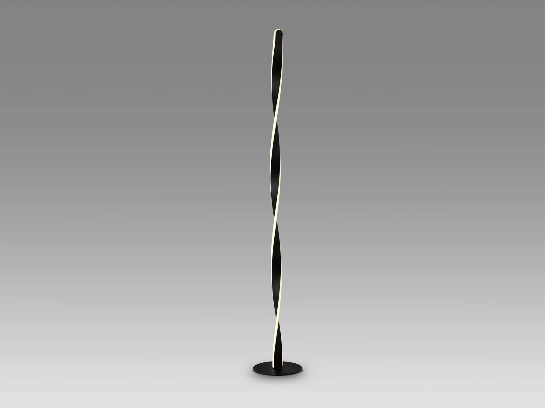 Twist  Floor Lamp- Black