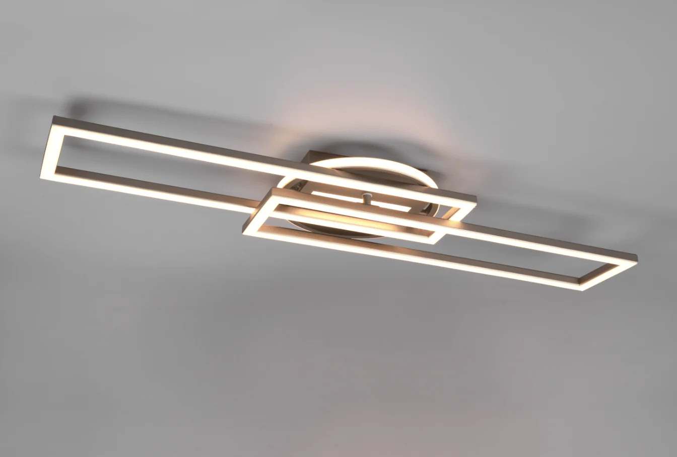 Twister LED Flush Ceiling Light - Various Colours