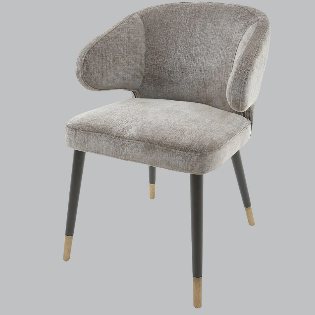 Arrone Luxe Chair - Mouse/Mushroom