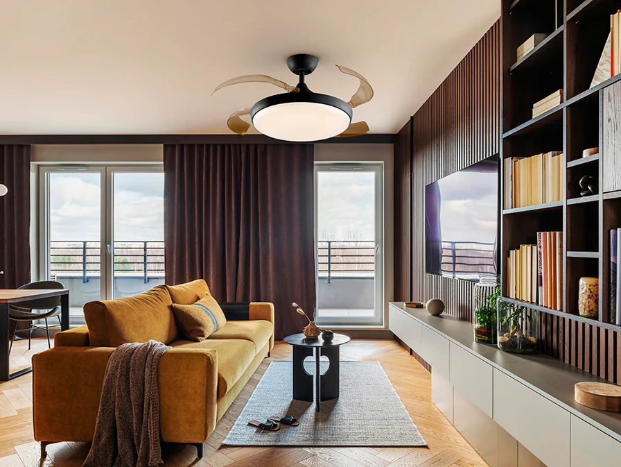 Venturi Ceiling fans Ø 100 to 120 cm- Black/ White Finishes - Image 6