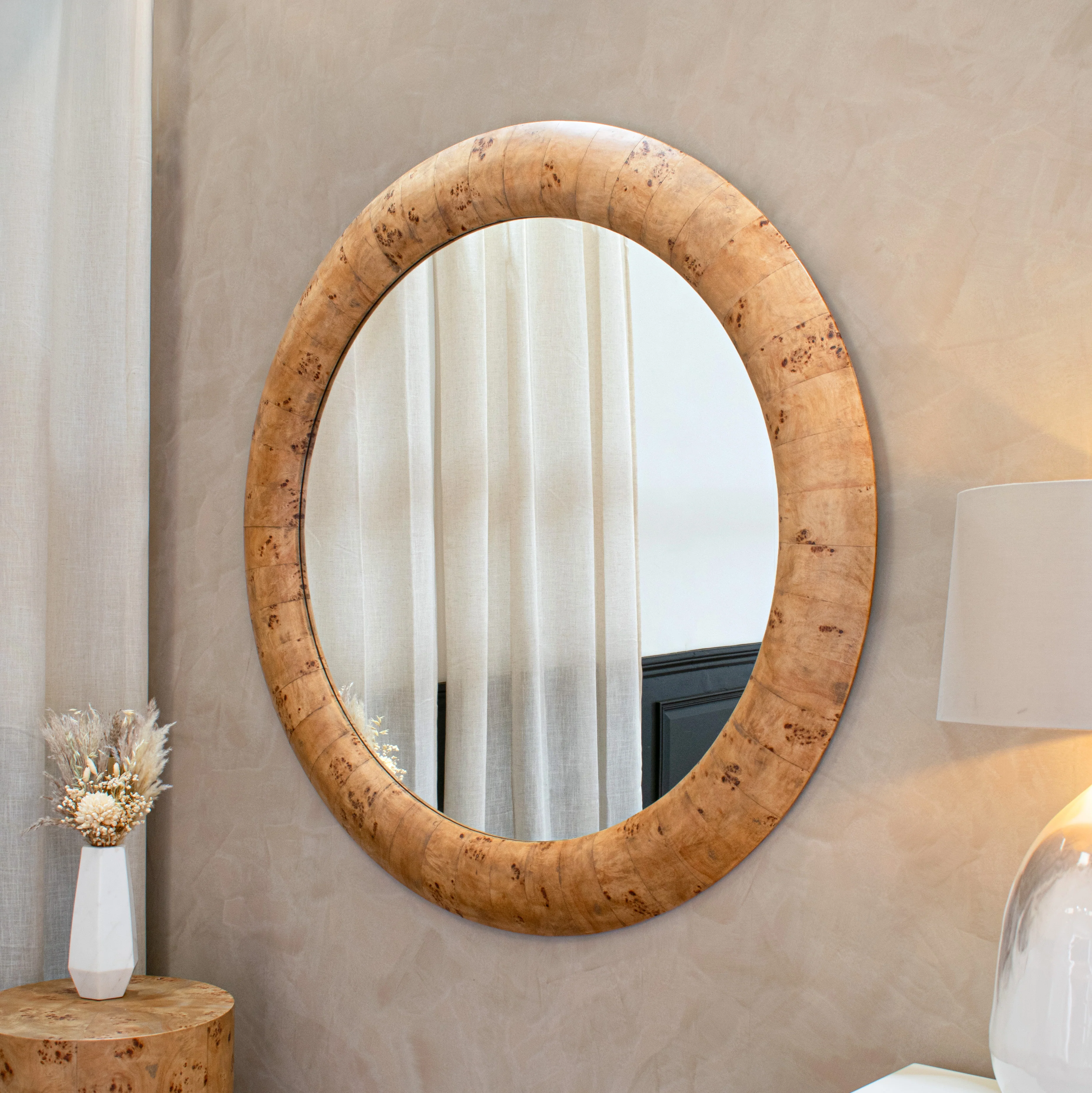 Veronica Mirror - Natural Walnut - Image 2