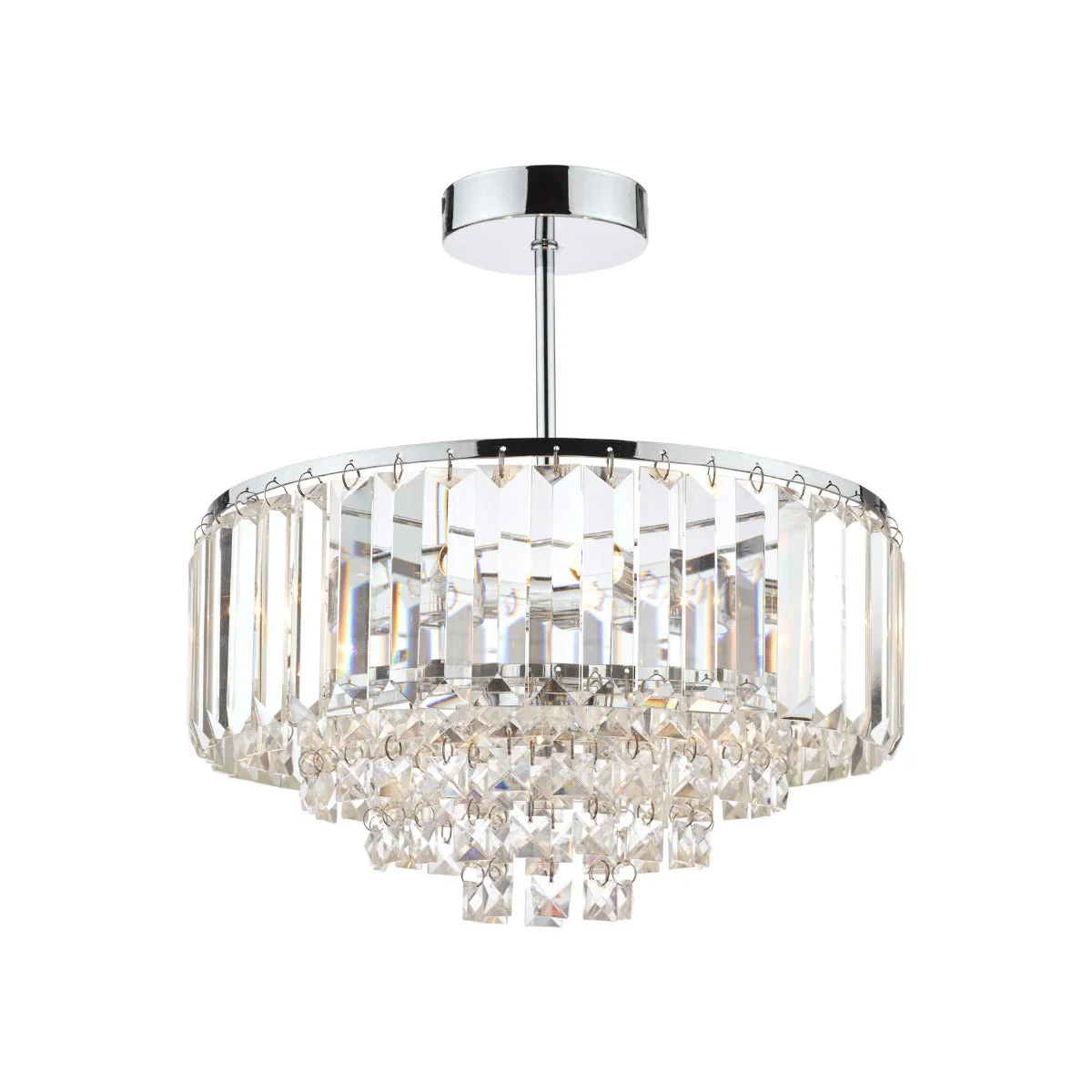 Vienna 3/5Lt Semi Flush In Various Finishes