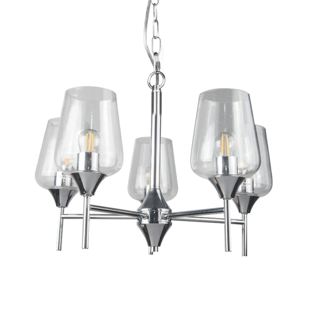 Vino 3Lt/ 5Lt/ 8Lt Ceiling Light- Antique Brass/ Satin Chrome/ Polished Chrome Finishes - Image 11