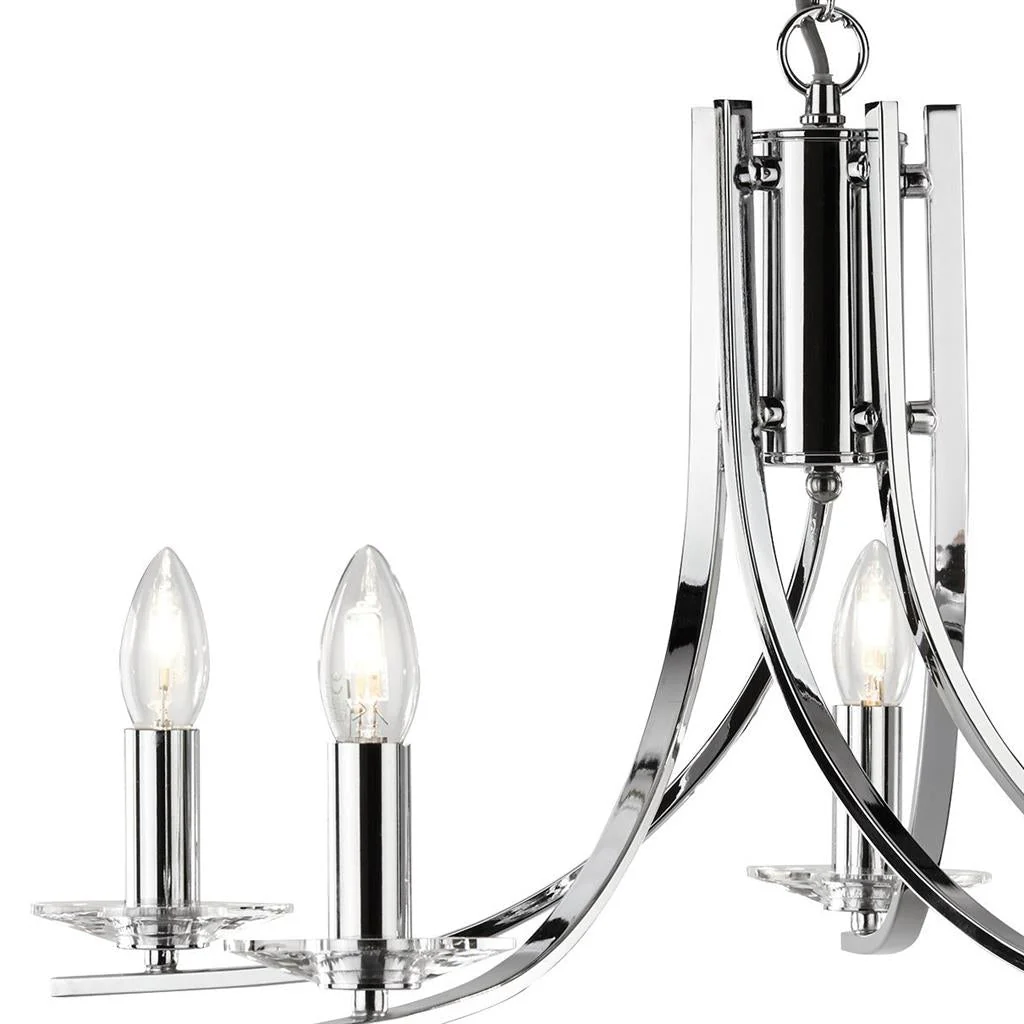 Vulcan 5/8Lt Multi-Arm Pendant -  Various Finishes - Image 7