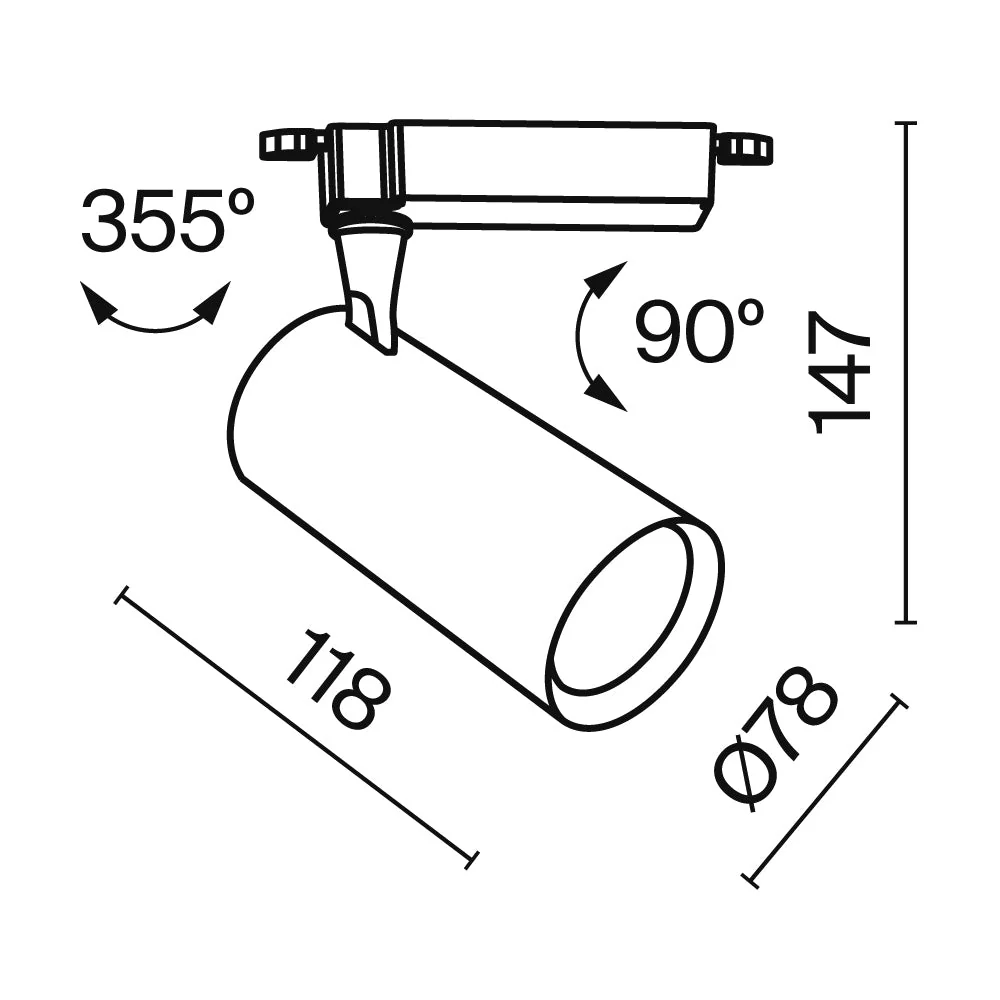 Vuoro Unity Track Lighting -Integrated LED - Image 32