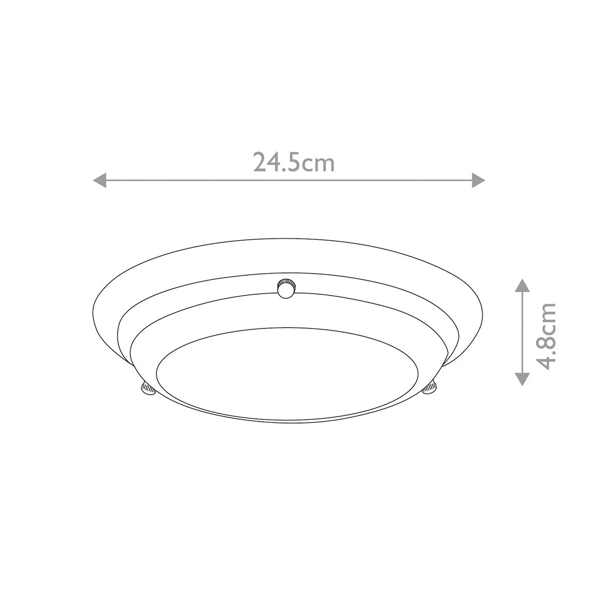 Welland 1 Light Mini LED IP54 – Polished Chrome / Polished Brass / Aged Brass - Image 6