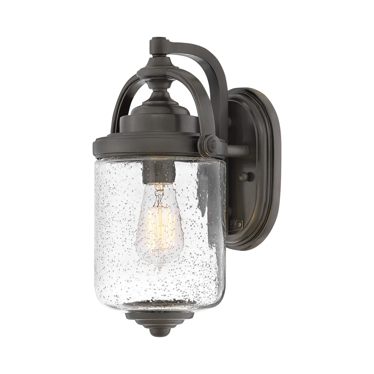 Willoughby Small/Medium Wall Lantern - Oil Rubbed Bronze Finish