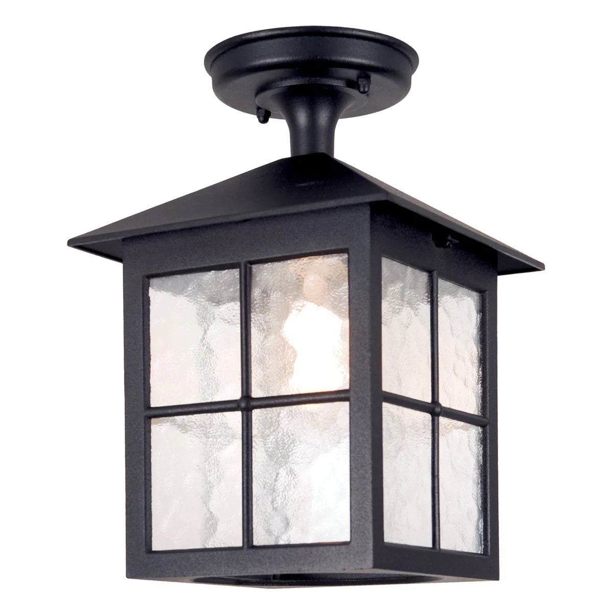 Winchester Porch Lantern – Black Finish
