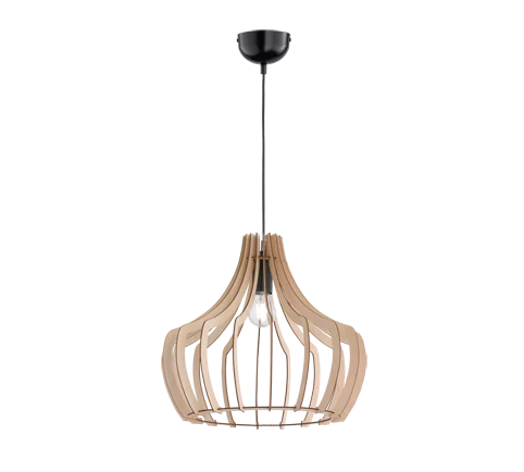 Wood Pendant Light