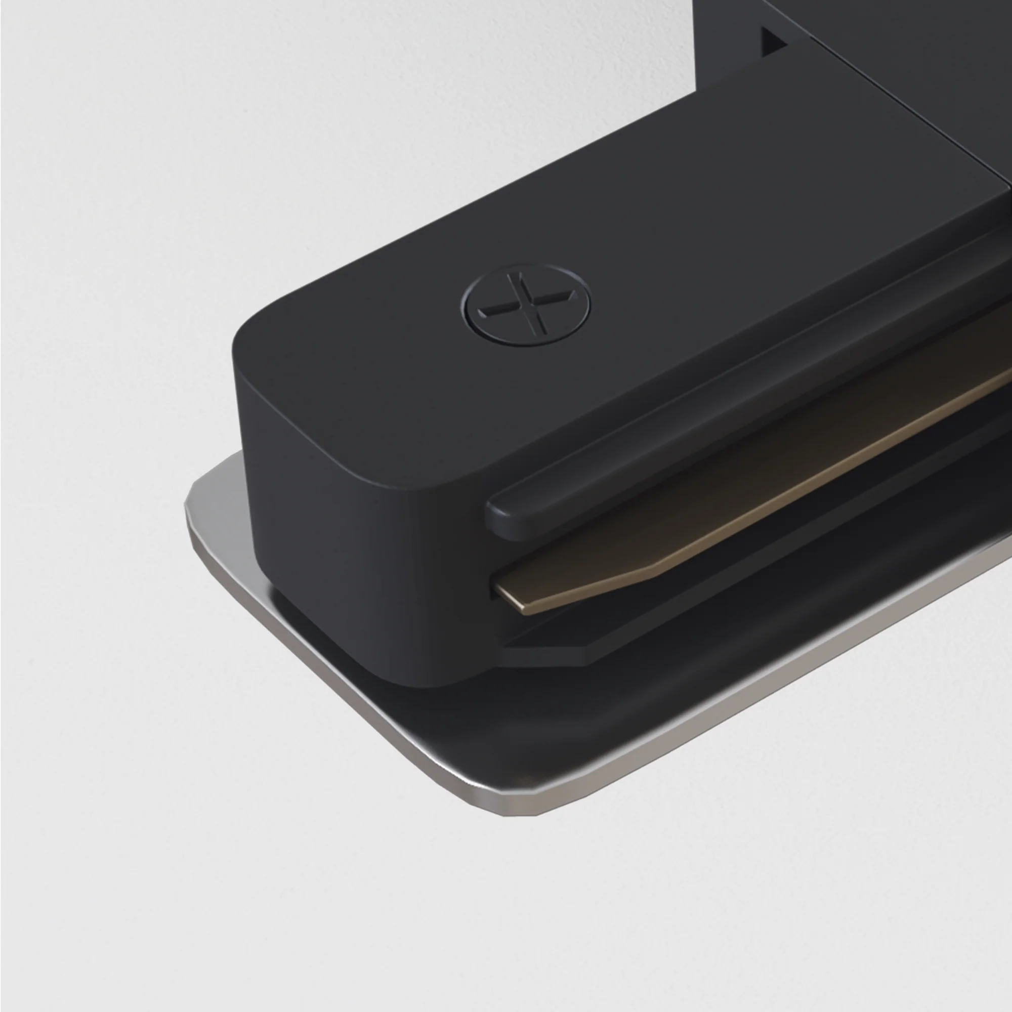 X-connector Unity recessed black Components for build-in track system - Image 2