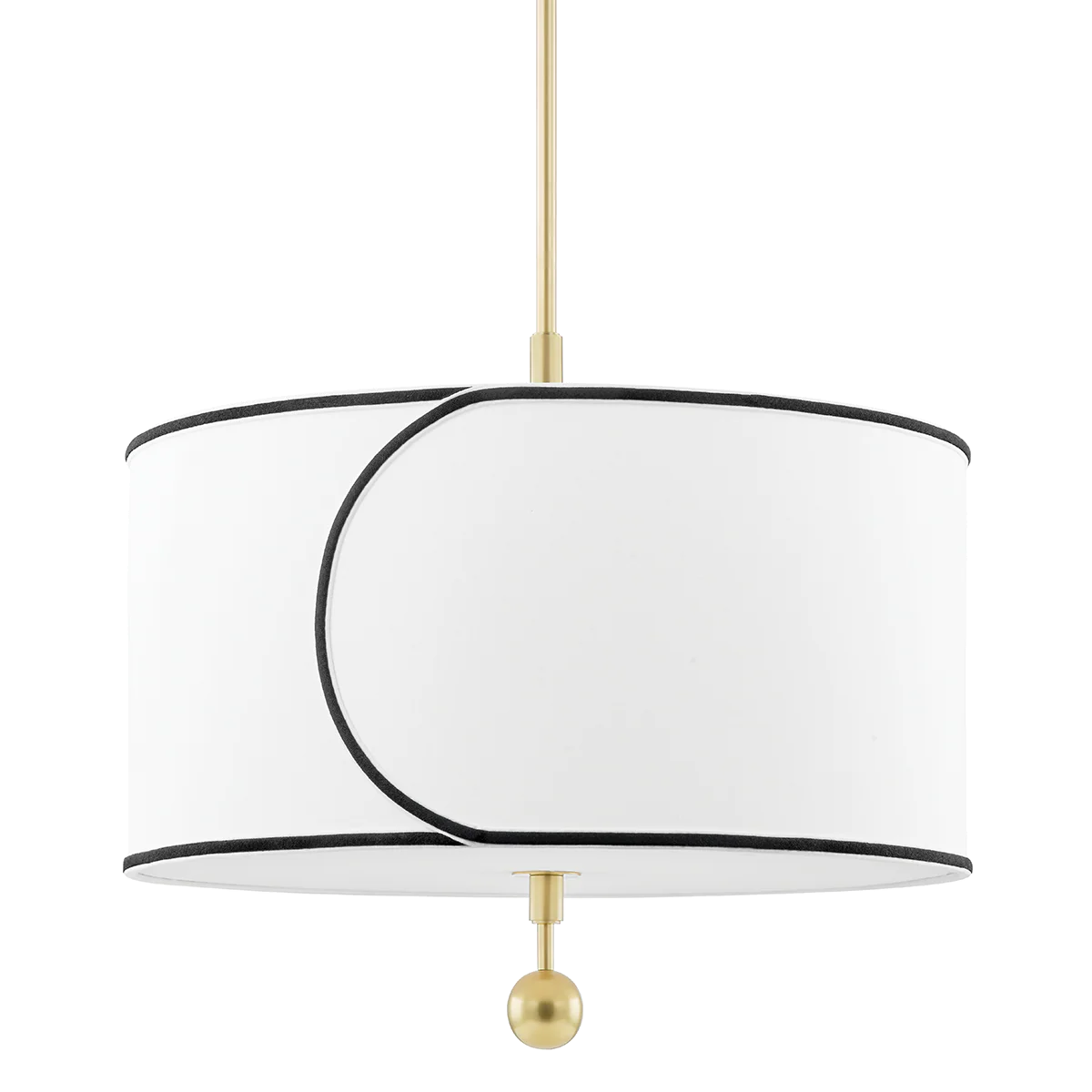 Zara 1Lt/ 3Lt Pendant - Aged Brass