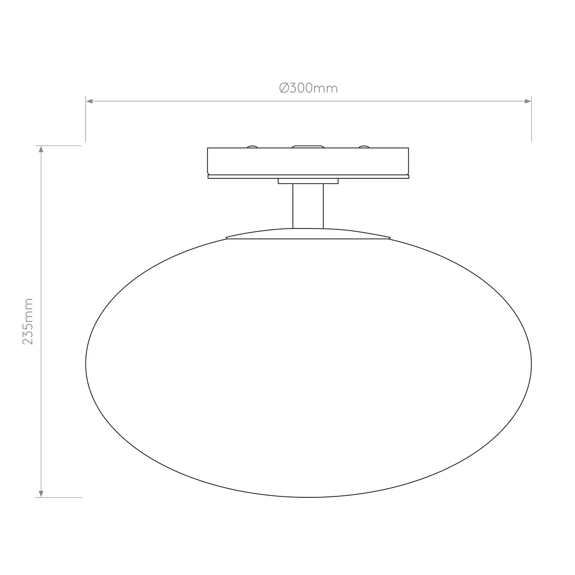 Zeppo Ceiling Light IP44 - Matt Black/Polished Chrome - Image 9