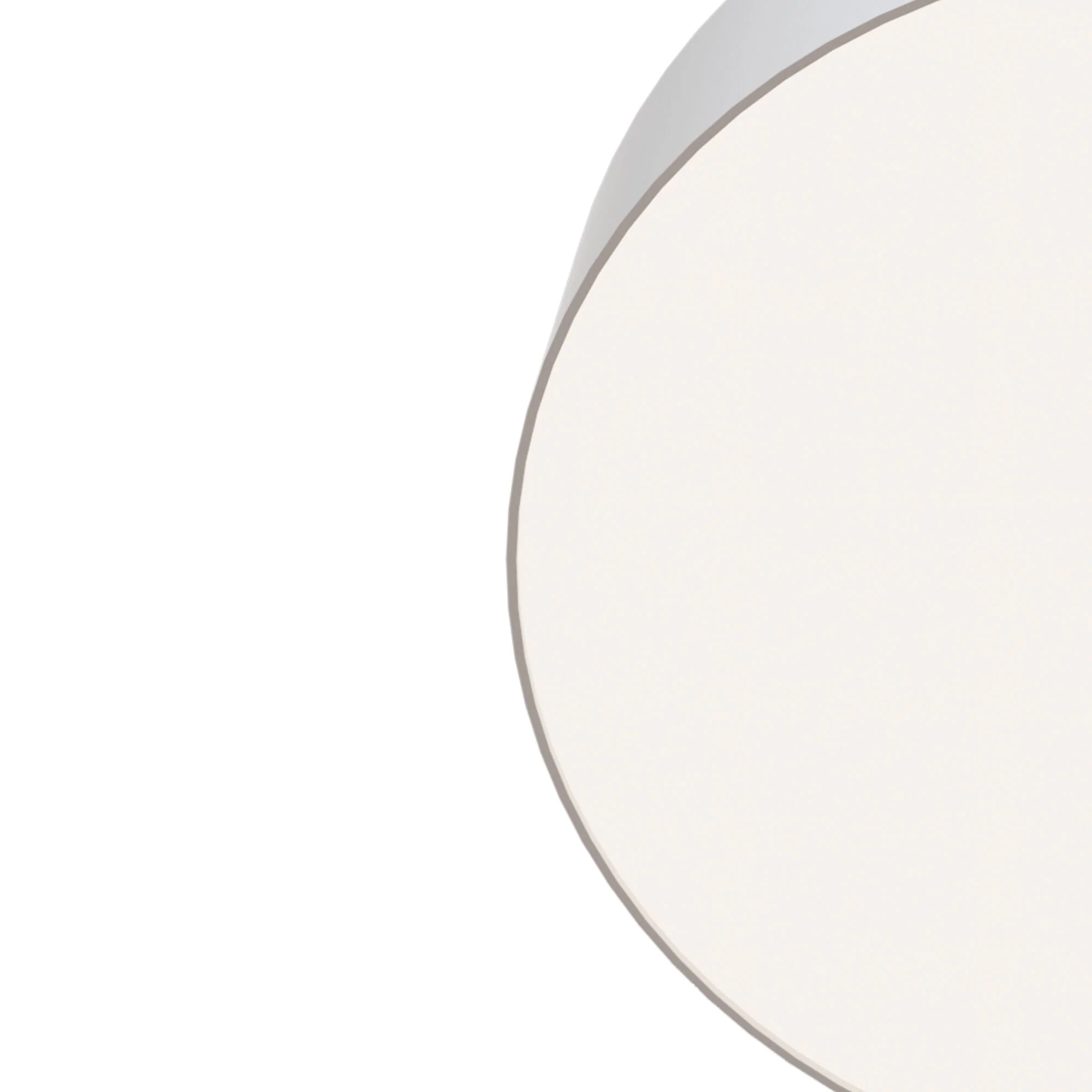 Zon LED Flush Ceiling Light - White/Black Finish - Image 9