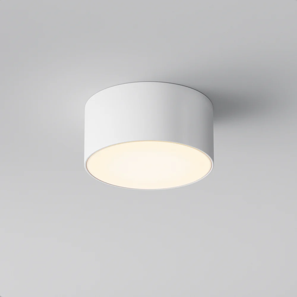 Zon Outdoor Flush Light IP65- Black/ White Finishes - Image 2